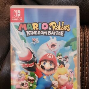 Nintendo Switch Mario + Rabbids Kingdom Battle - Used Tested Working